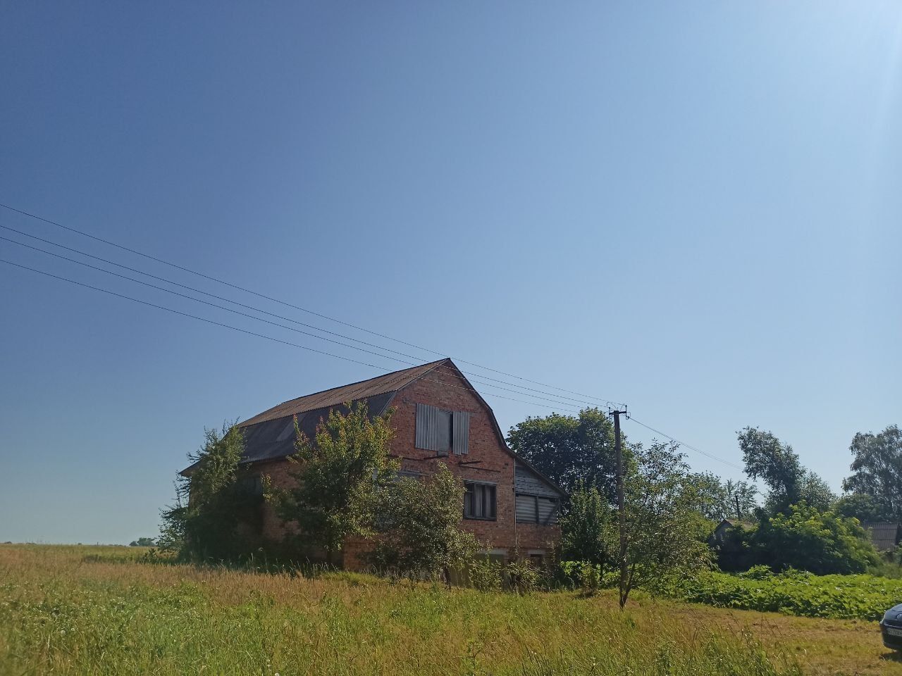 Продам недобудований будинок
