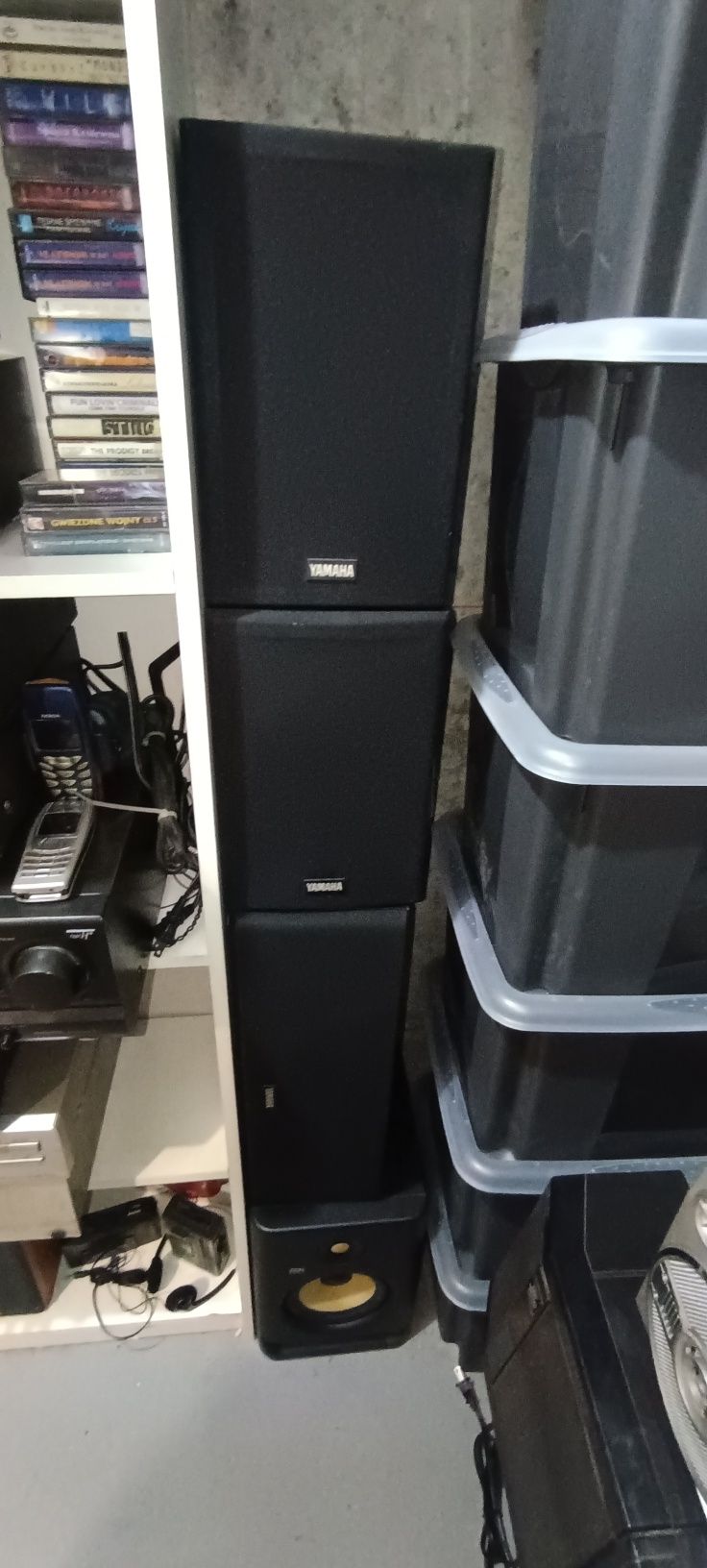 UNITRA Technics Yamaha kolumny całość itp