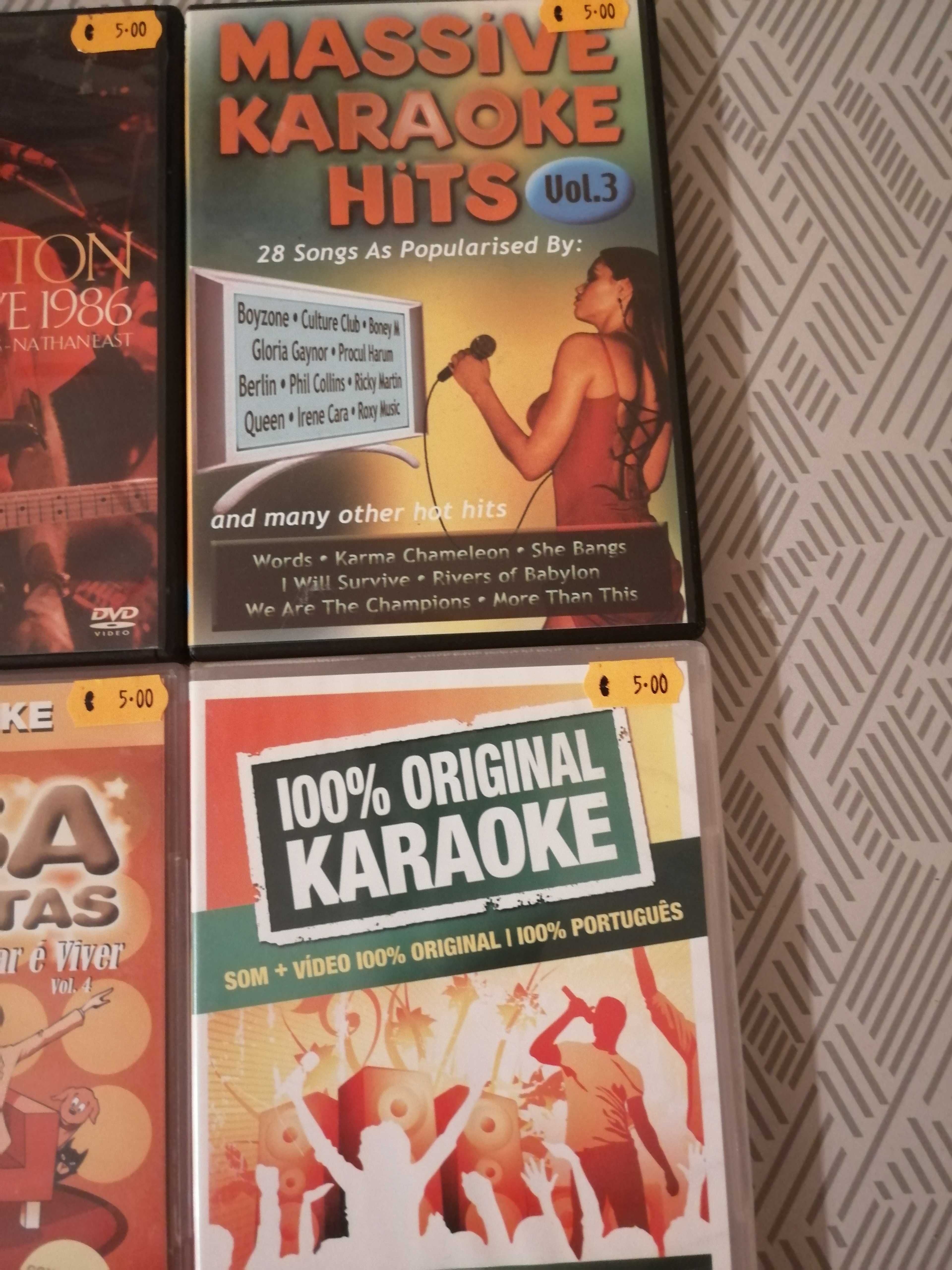 Dvd´s Musicais e Karaoke.