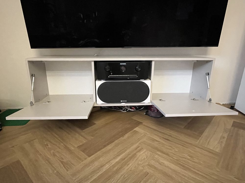 Wiszaca nowoczesna szafka Rtv pod telewizor  kaszmir 160 Lodz dowioze