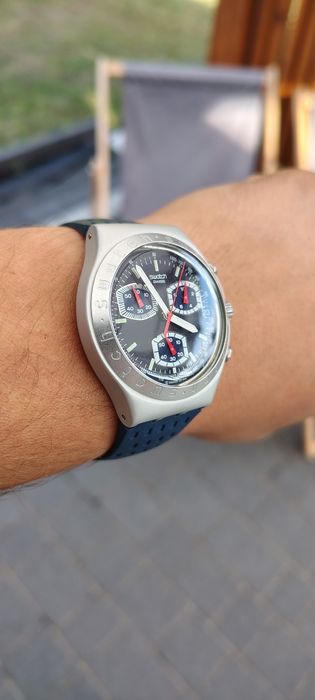 Zegarek SWATCH SWISS IRONY chronograf