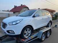 Kompletny przód hyundai ix35 fuel cell maska zderzak błotnik lampy pas