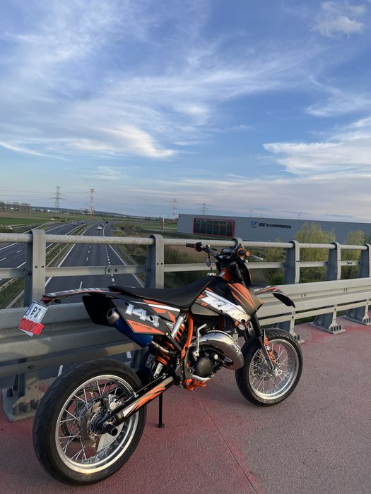 KTM EXC 125 supermoto sprzedam/zamienię 350/450