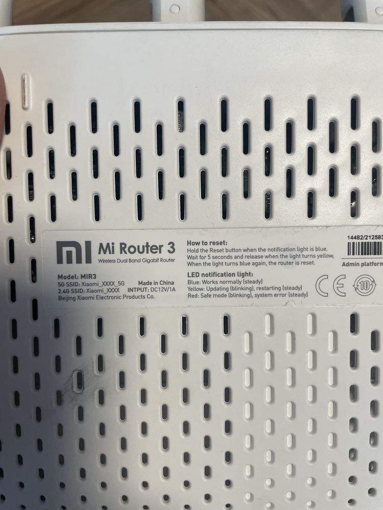 Продам Wi-Fi роутер Xiaomi Router 3