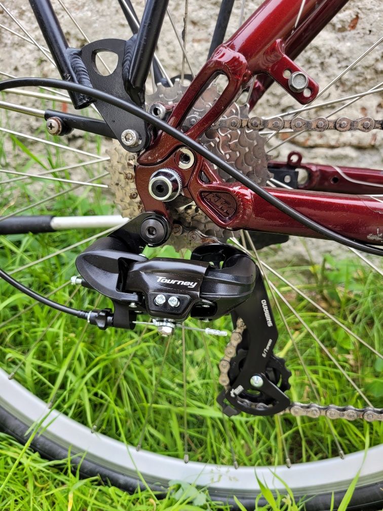 Rower KTM Life Shimano Tourney Deore  28" Amortyzator Suntour