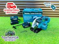 Аккумуляторная циркулярная пила паркетка Makita DHS680 36V/8Ah 185диск