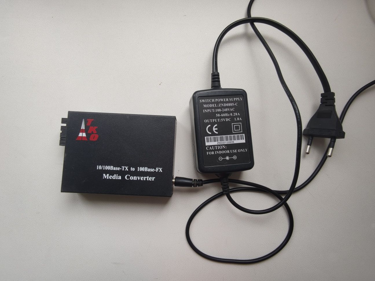 Ethernet Media Converter TKO-WS02-20