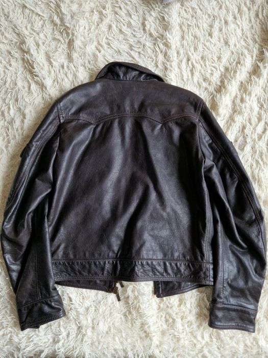 Чоловіча шкіряна куртка нова Who's who