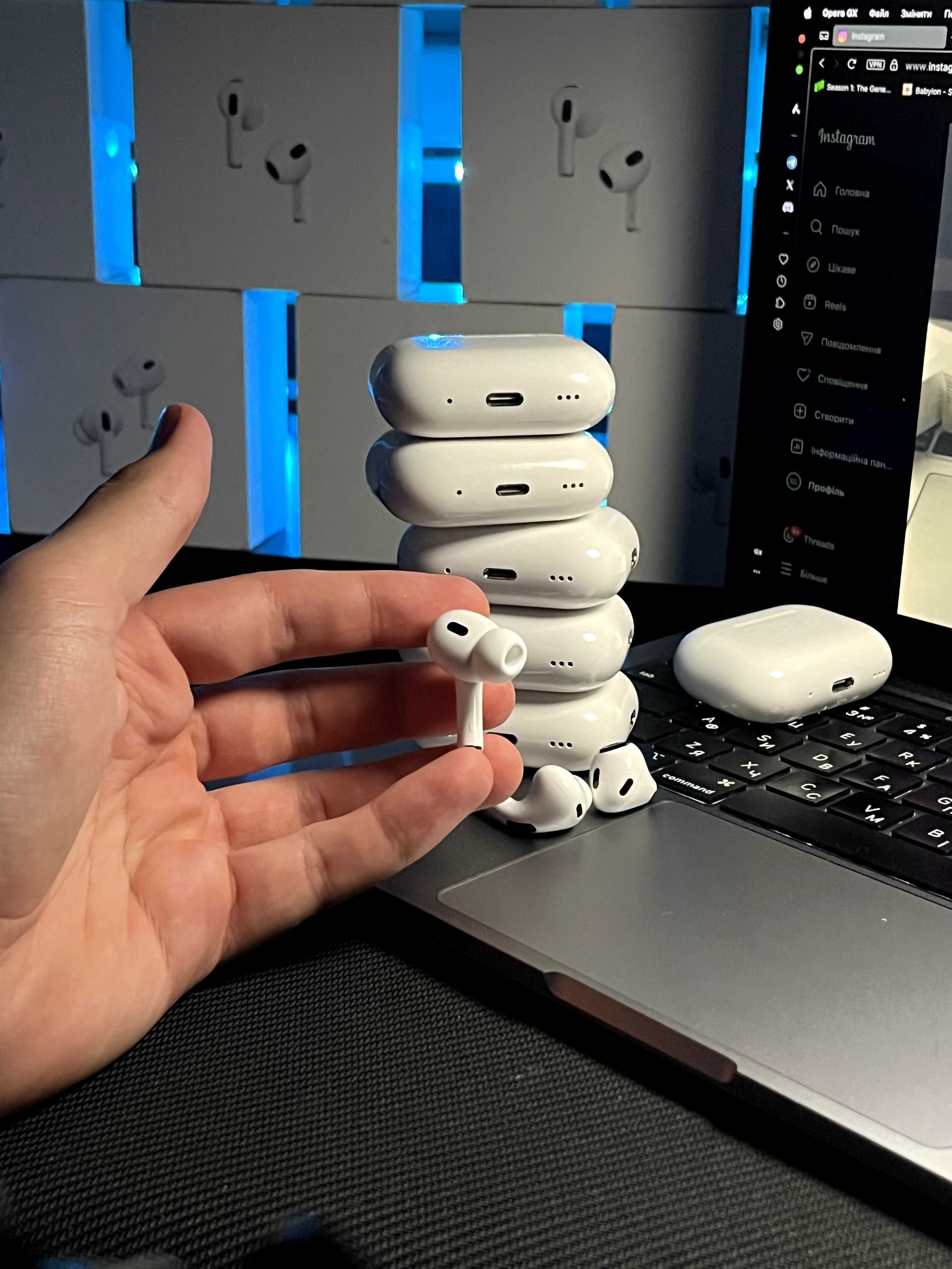 Магазин б/у Лівий AirPods Pro 2 A3048 A3047, A2699, A2698 Оригинал