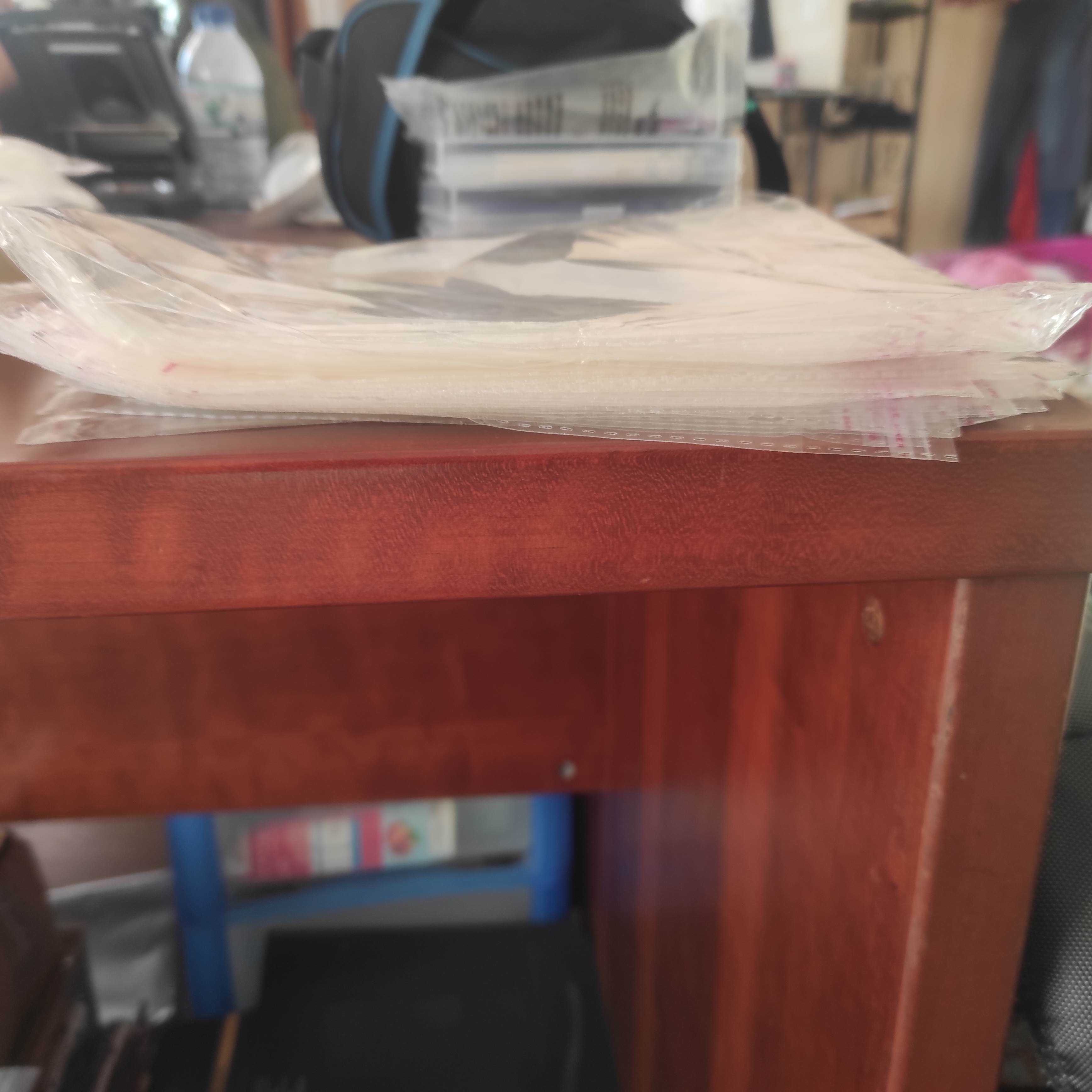 Sacos transparentes com abas adesivas - desocupar (+ de 250 unidades)