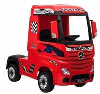 Ciężarówka TIR Mercedes Actros 4x4 Skóra Pilot Czerwony Samochód Auto