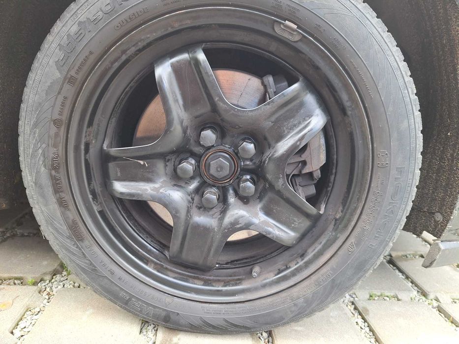 Komplet 4 sztuki Koła felgi oryginalne strukturalne Opel 5x105