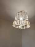 Lustre em macrame
