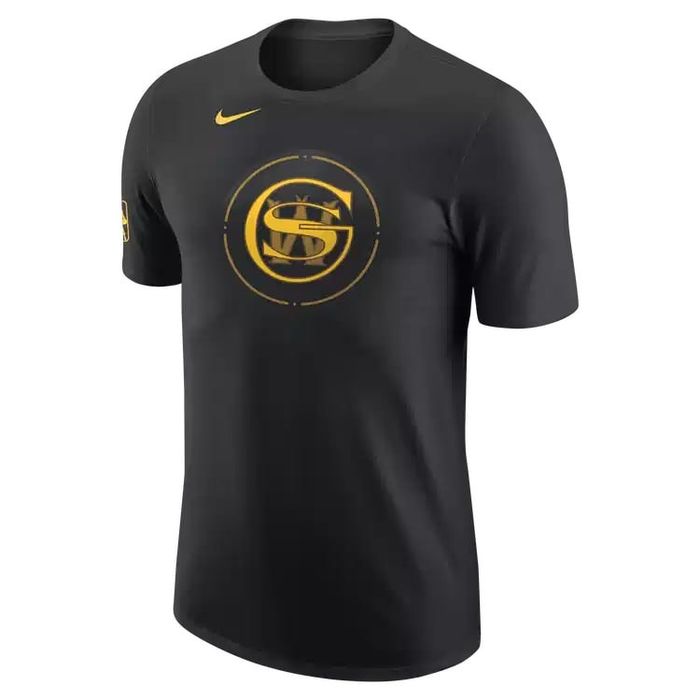 Футболка Nike T-Shirt Nba Golden State Warriors City Edition Black