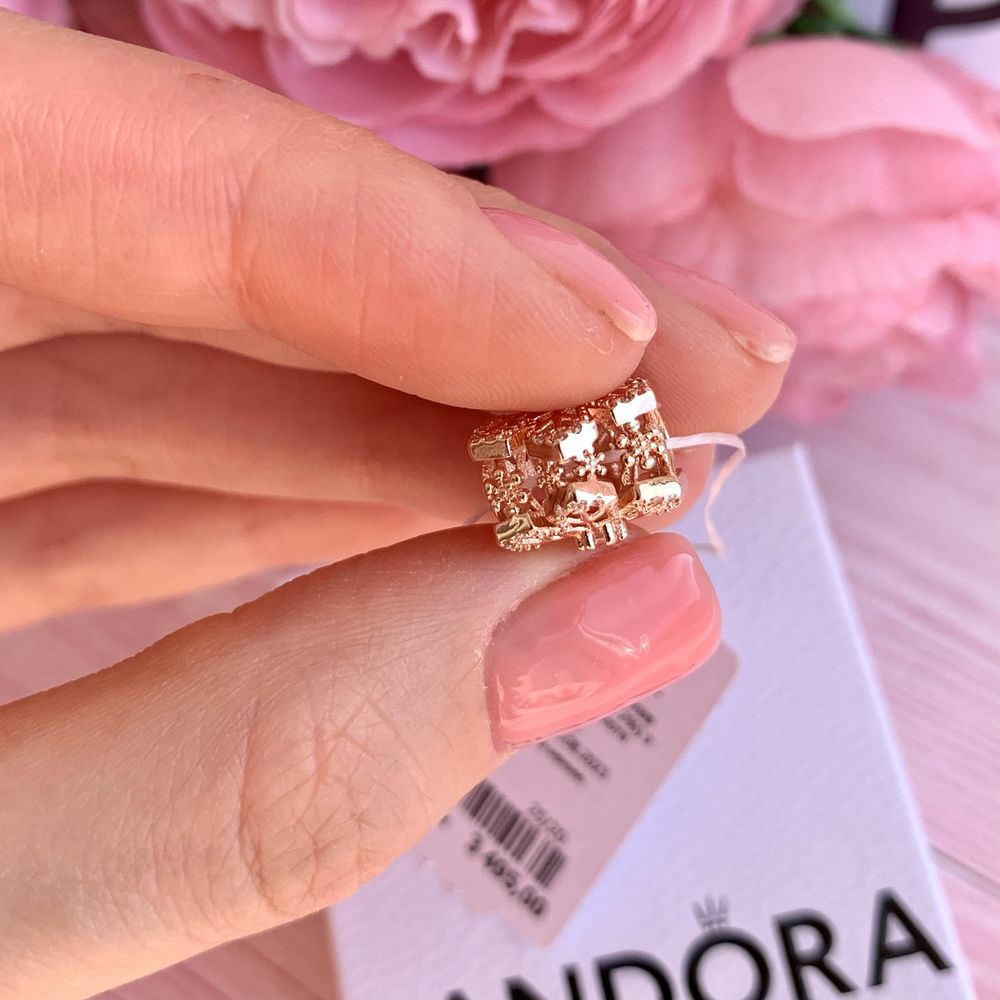 Шарм Pandora, Намистина нова оригінал Пандора Підвіска позолота бусина