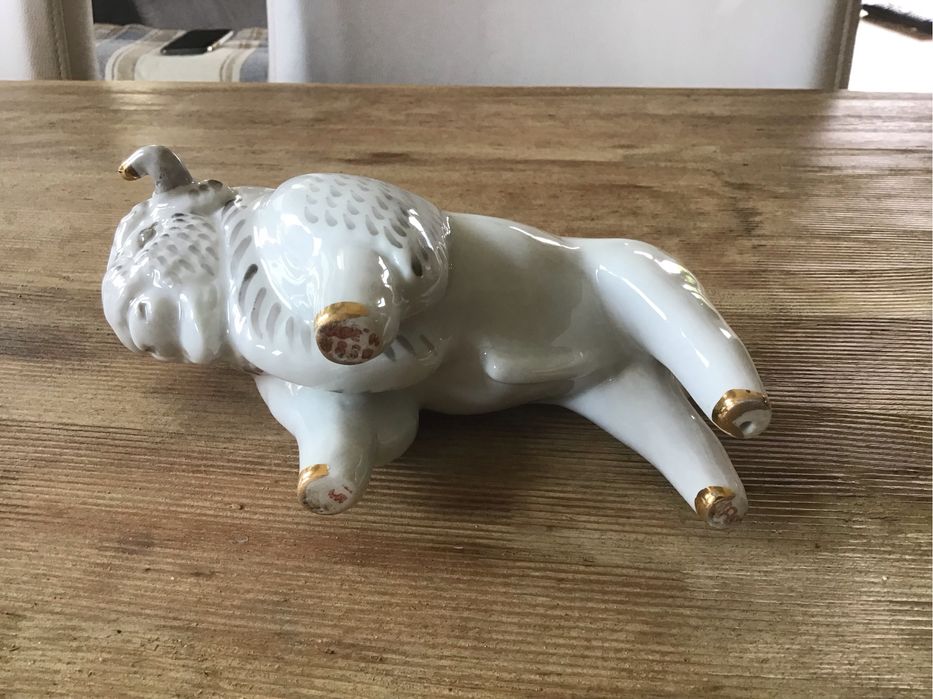 Żubr bizon porcelanowy  Łomonosow I Gatunek