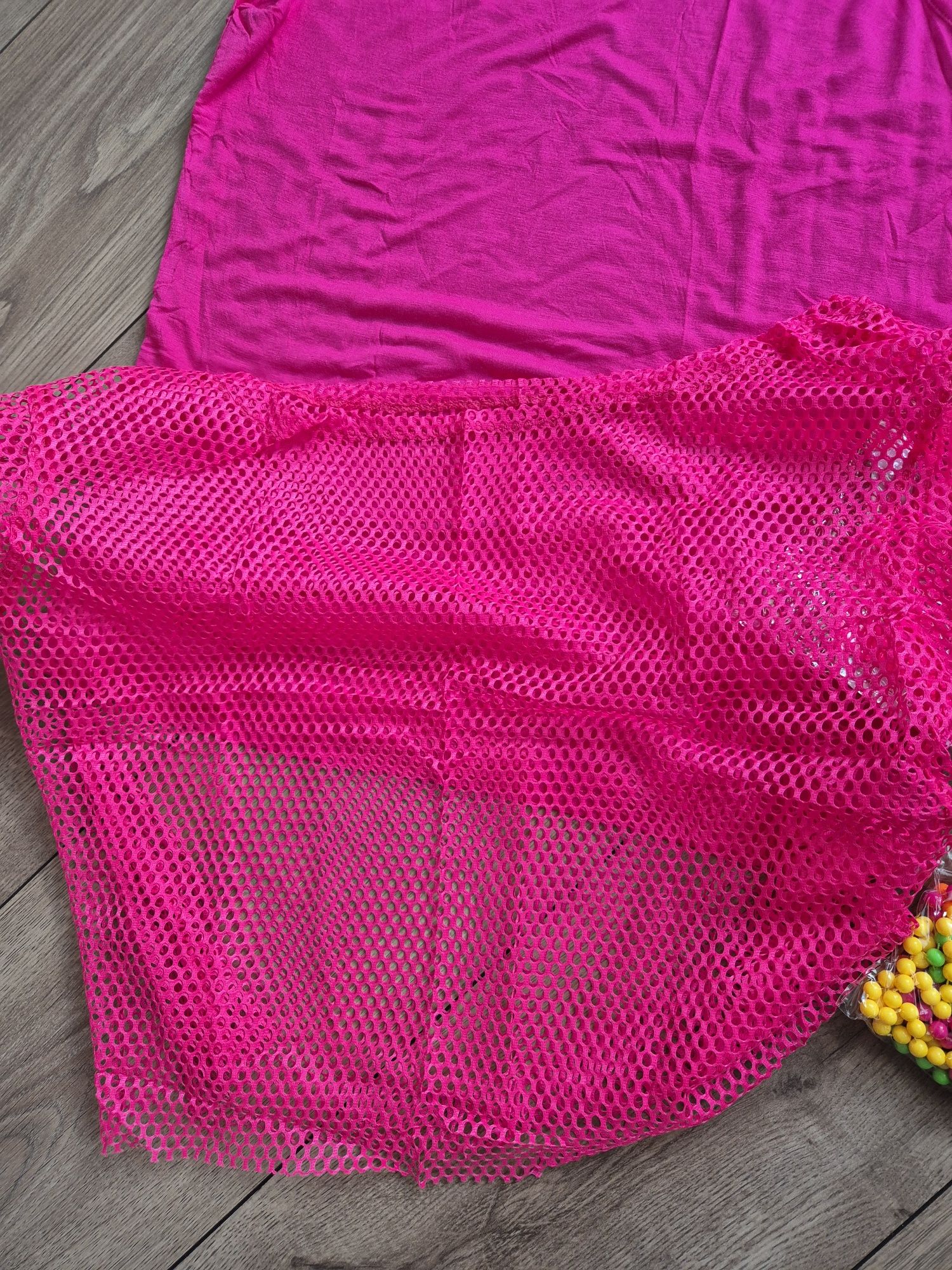 Strój karnawałowy,  lata 80 akcesoria 3XL