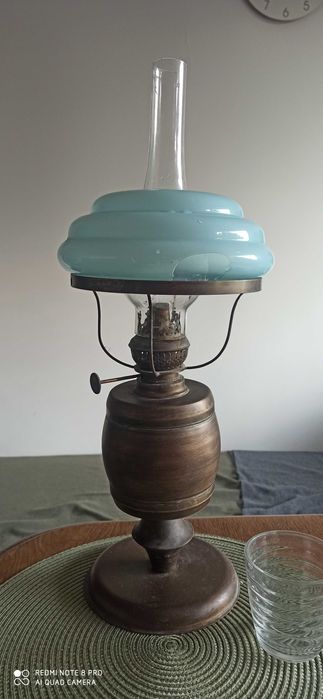 Lampa naftowa antyk