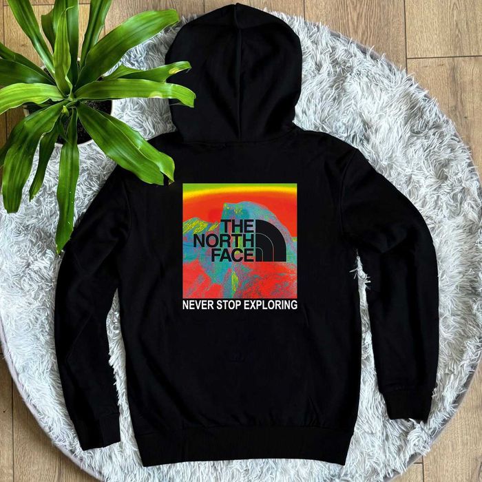 Черная Зипка — Худи The North Face OrangeBox — XS-XL — БЕЗ ПЕРЕДПЛАТ