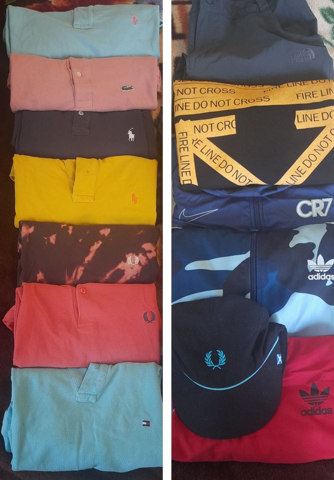 Ralph Polo,Lacoste,Nike,Off White,Fred Perry,Adidas