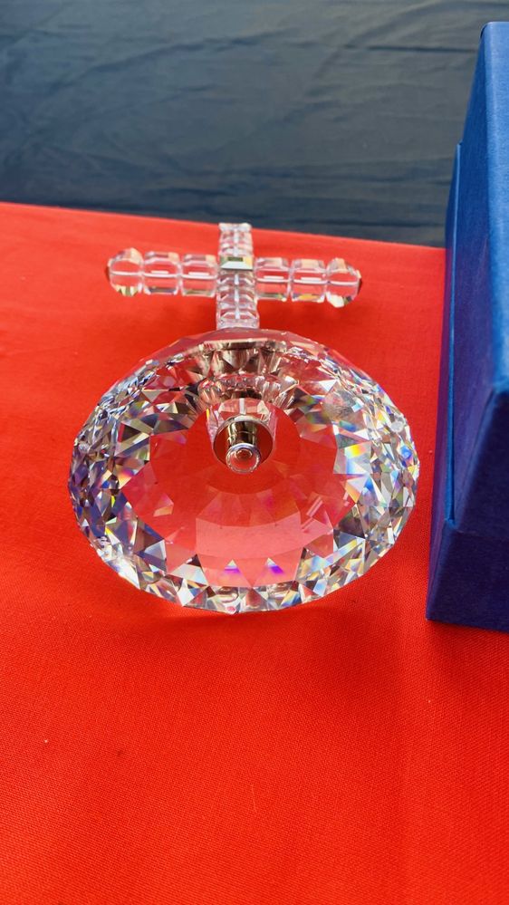 Crucifixo Swarovski cristal