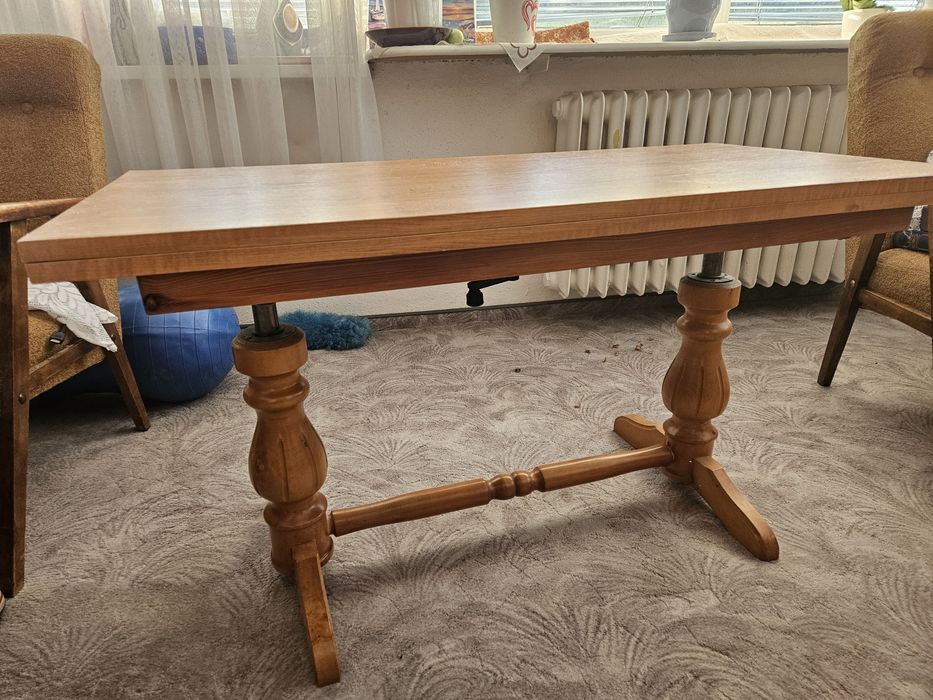 Rozkładany stół, ława