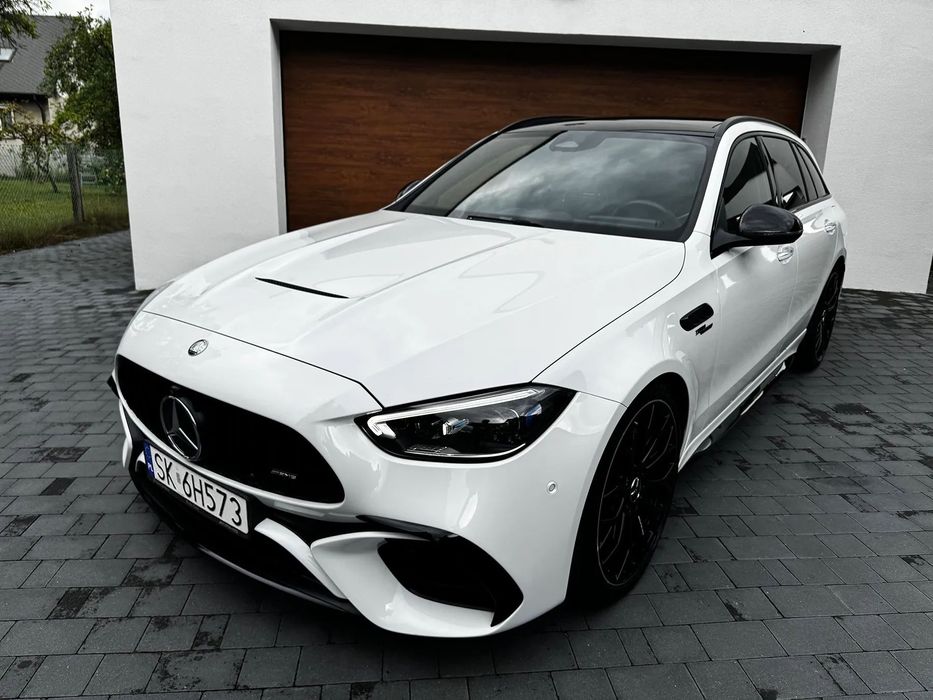 Mercedes-Benz Klasa C Cena specjalna! 680KM AMG C 63 S e performance biały
