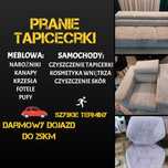 Pranie tapicerki Meblowej/Samochodowej. Czyszczenie skór