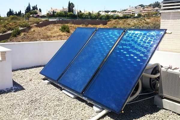 Sistema Solar Forçado 200L INOX.