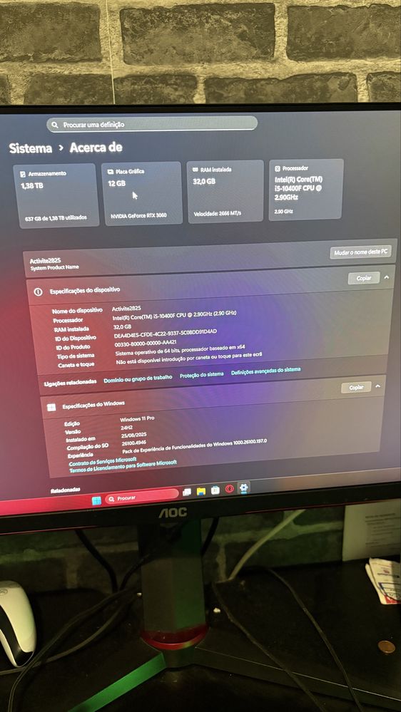 Pc gamer em otimo estado