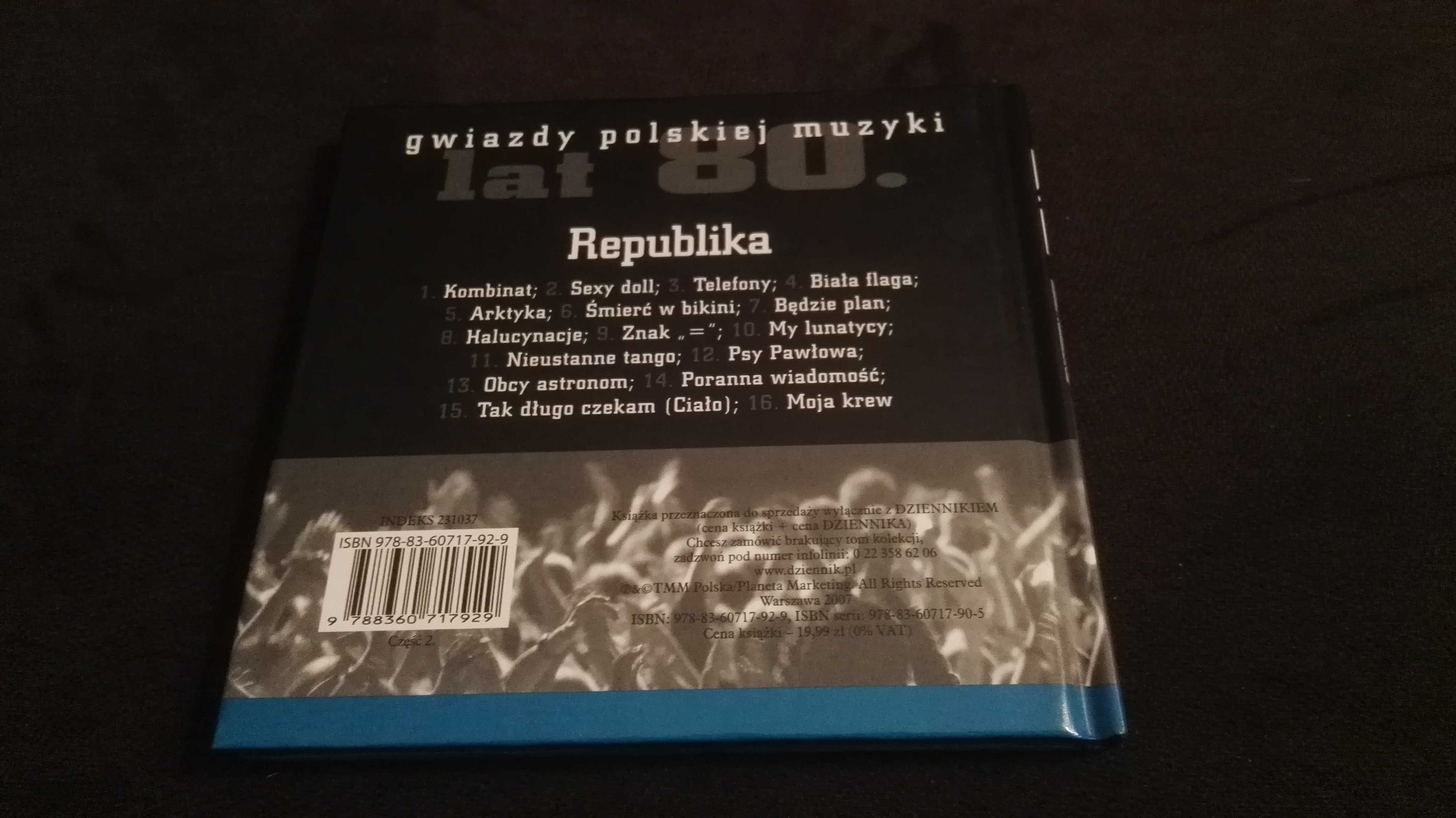 Płyta CD Republika Gwiazdy polskiej muzyki 2007 Kolekcja Dziennika