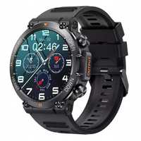 Zegarek Smartwatch Męski Czarny Rozmowy Menu PL Sportowy