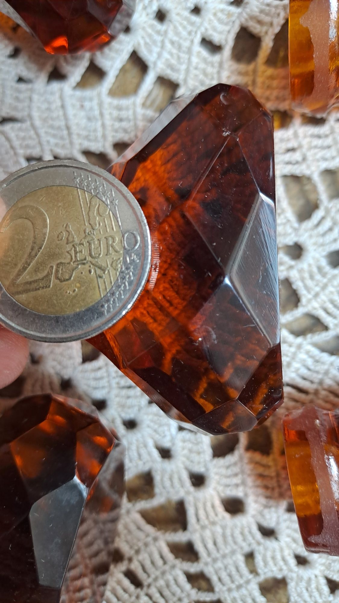 Puxadores de porta ambar