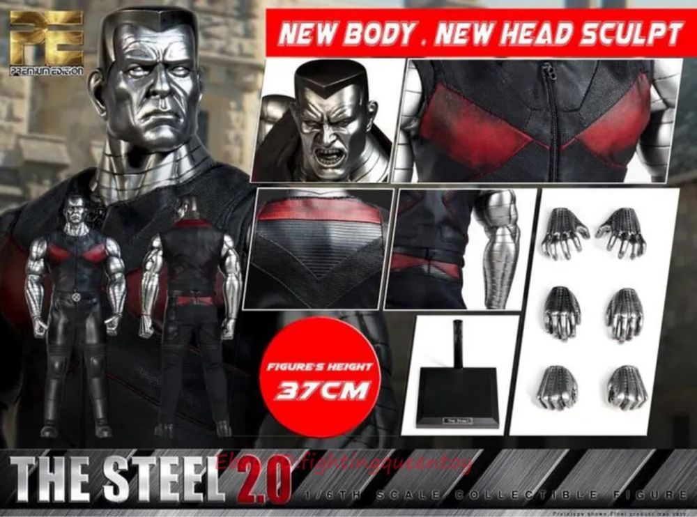 Фигурка 1/6 Toys Era PE002 X-Men Colossus The Steel 2.0 тип hot toys
