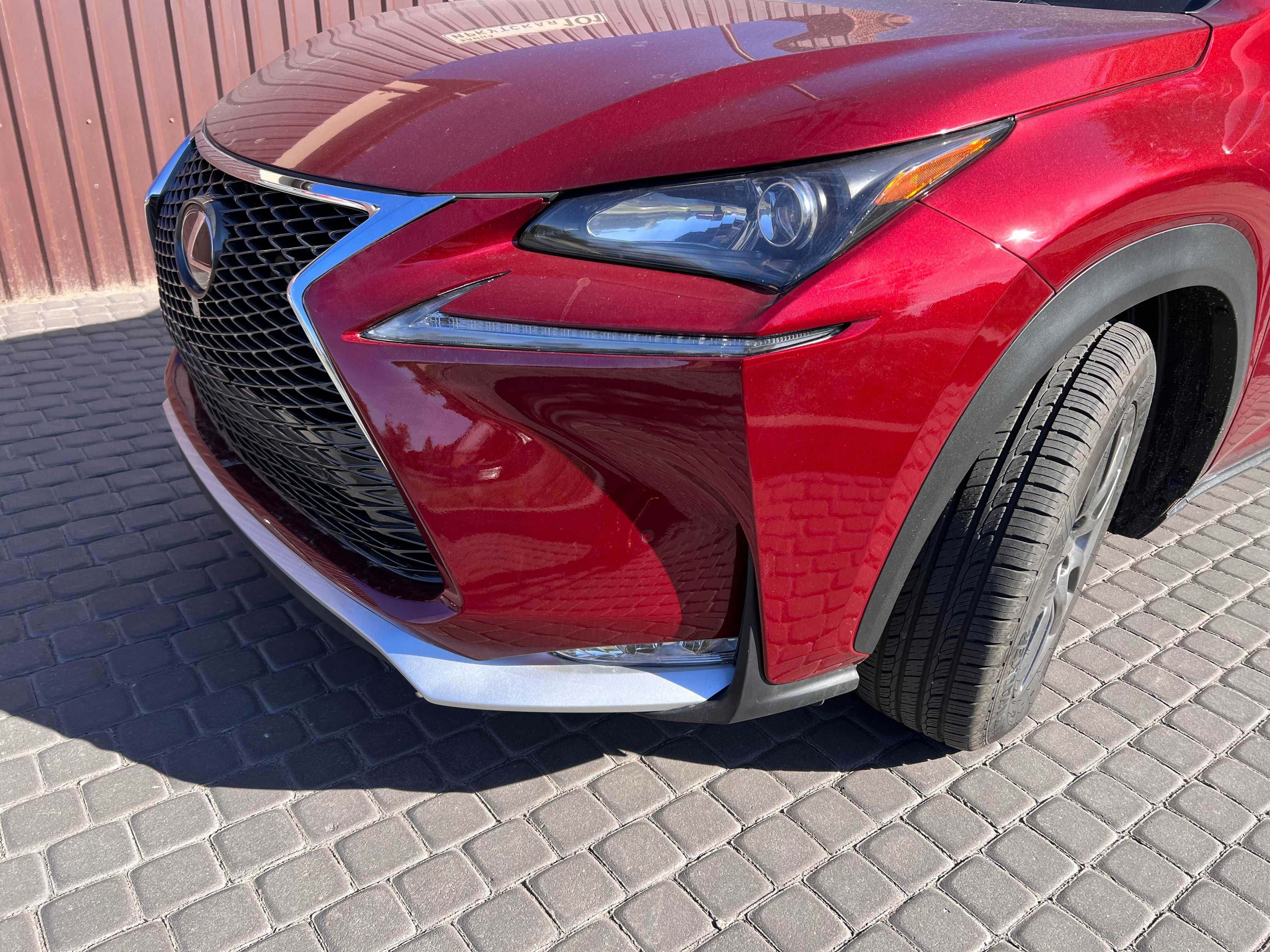 Бампер F-Sport рестайлинг 2018+ Lexus NX лексус нх рест и дорест спорт