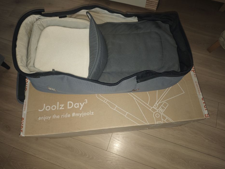 Wózek joolz day 3 szary 2w1 + siedzisko letnie