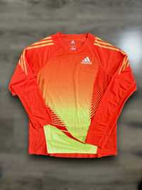 Бігова кофта лонгслів реглан adidas running adizero