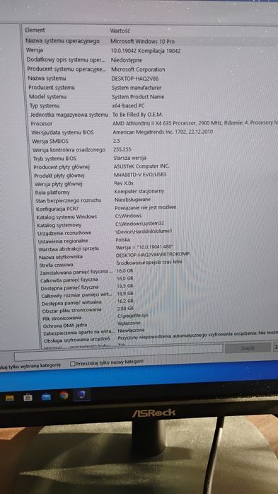 Płyta główna z procesorem 4x2.9 GHz i 16 GB RAM DDR 3 i chlodzeniem