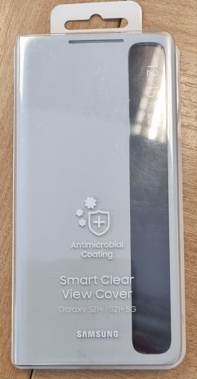 Etui Galaxy Smart Clear view Cover dla s21+