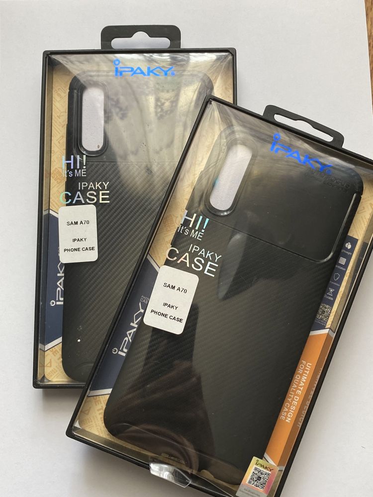 Чехол Ipaky TPU Kaisy Series Black для Samsung Galaxy A70 SM-A705