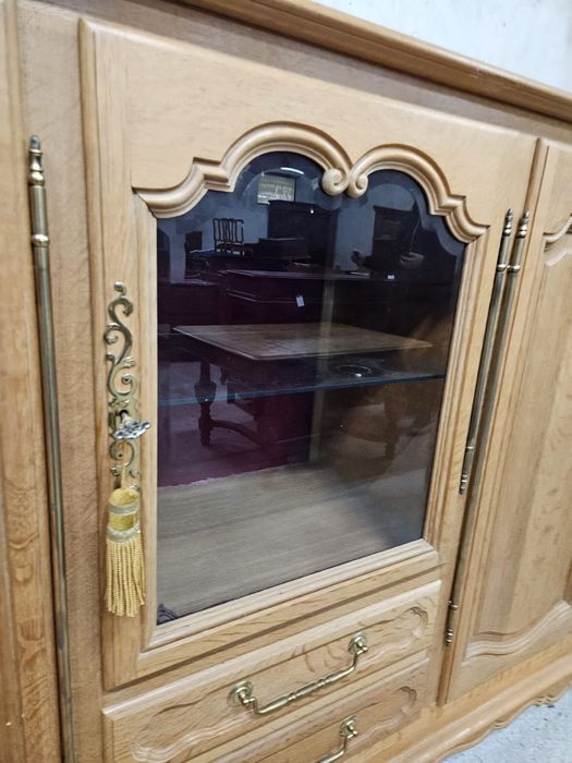 Wysoka komoda ludwikowska kredens Francja /