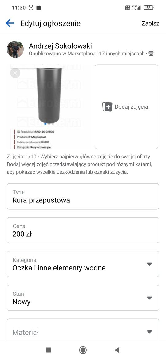 Rura przepustowa