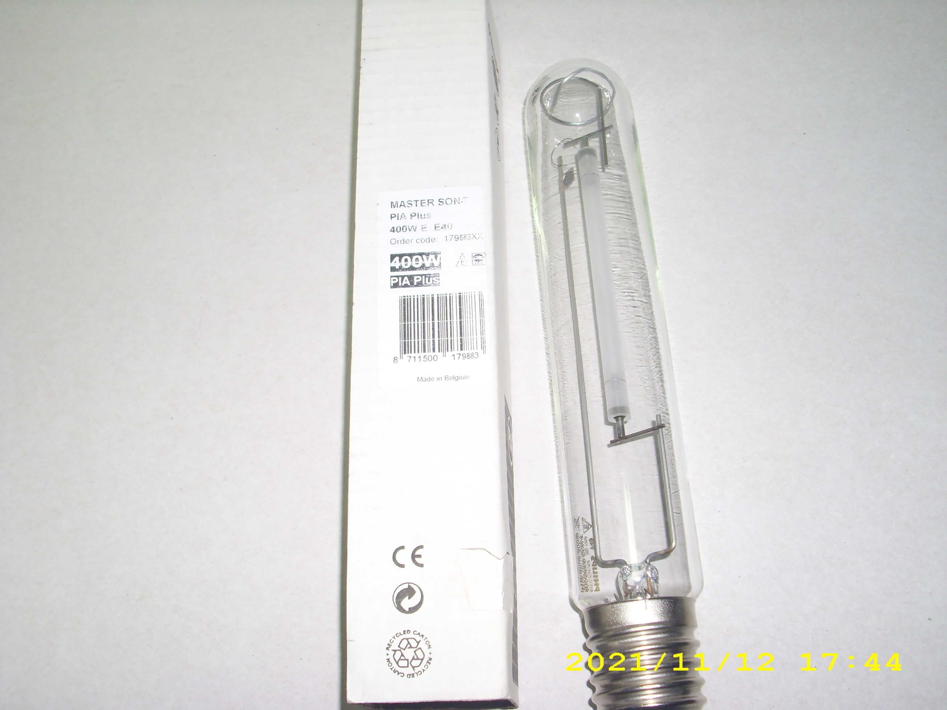 Philips Lampa sodowa Master Son-T Pia Plus E40 400W HPS
