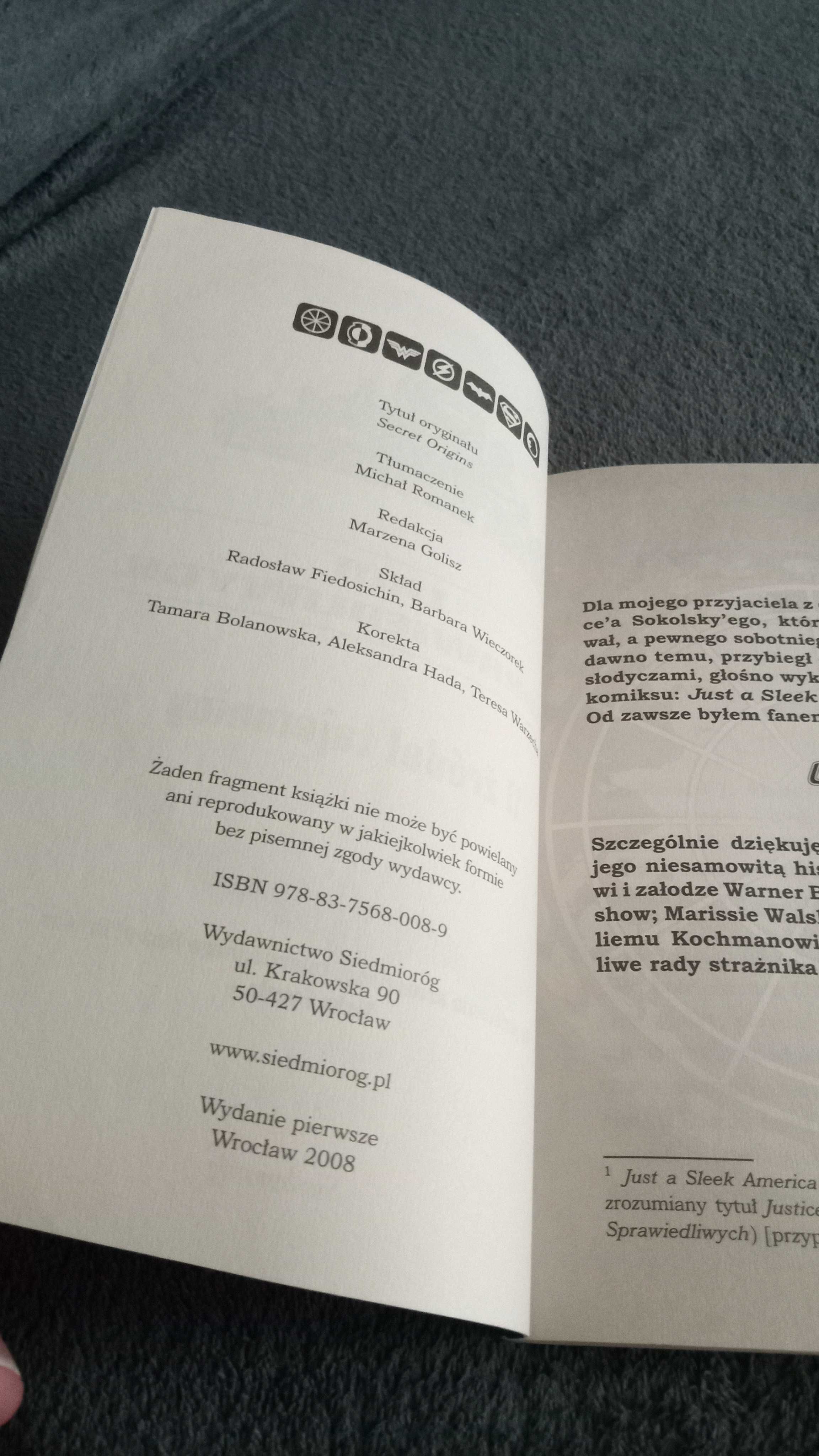 Liga Sprawiedliwych U źródeł tajemnicy Michael Teitelbaum nowa