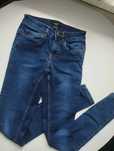 Spodnie dżinsy skinny Vero moda XXS 32 ciemne
