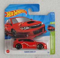 Subaru WRX STI czerwony Hot Wheels