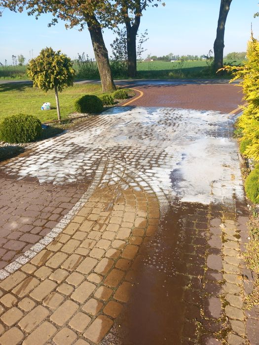 Czyszczenie polbruk elewacja