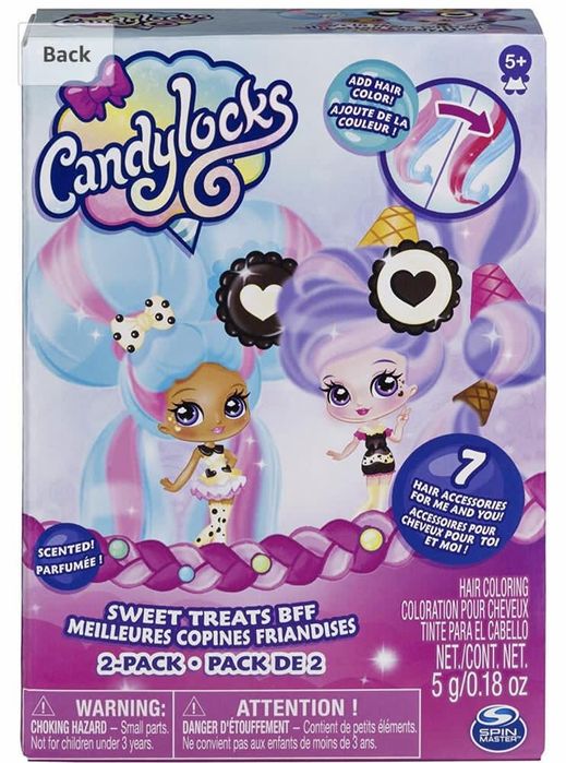 Candylocks bff 2 шт.Cora Crème & Charli chip Америка Оригинал ароматні