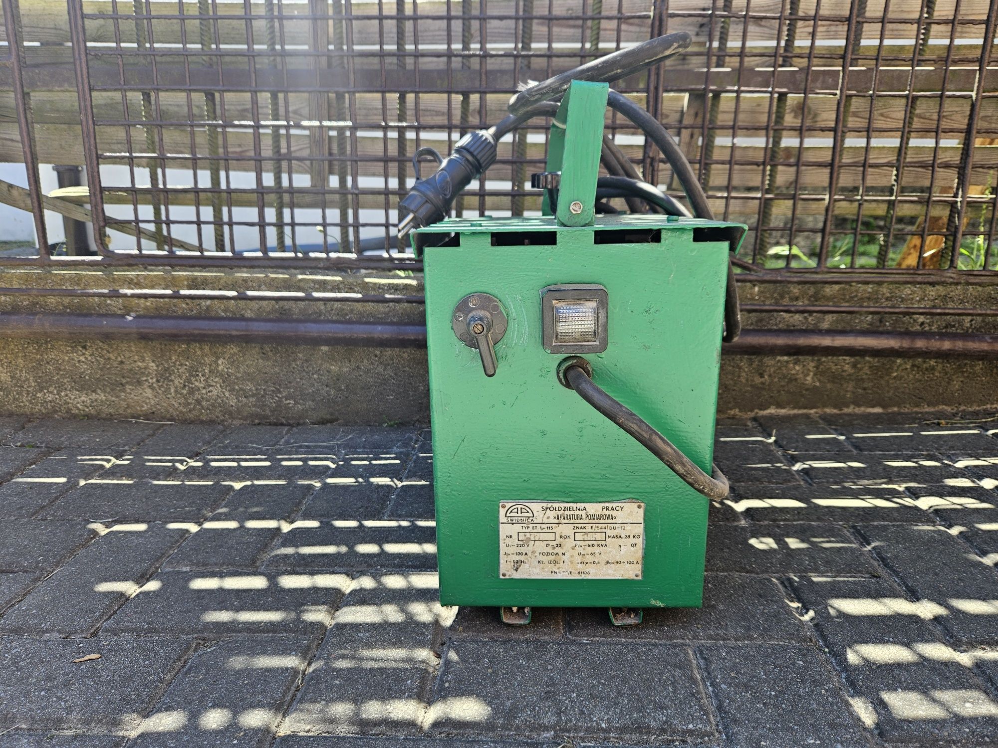 Spawarka transformatorowa ET 1-115