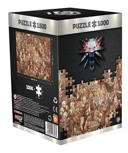 Puzzle 1000 The Witcher (Wiedźmin): Birthday. Good Loot